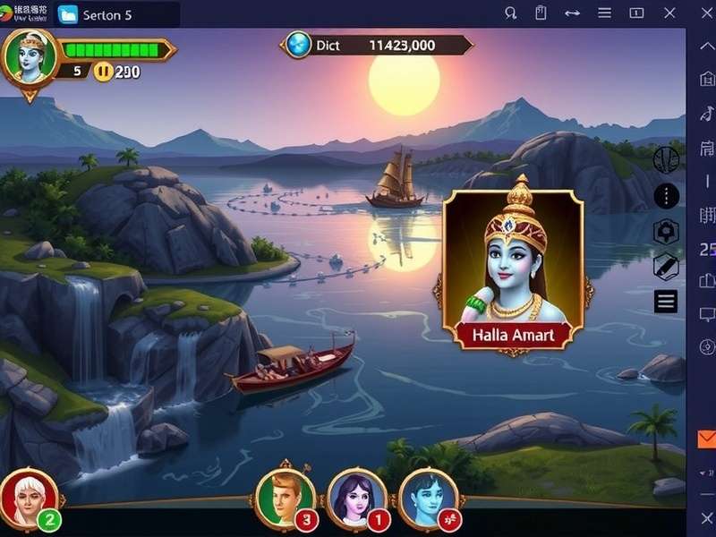 Krishna River Legend Game Screenshot